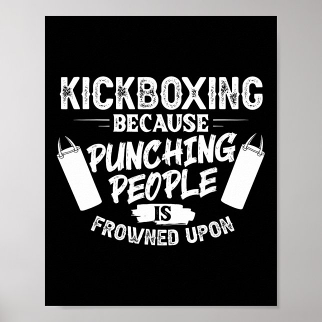 Affiche Entraînement de kickboxing Cardio Débutant Kickbox (Devant)