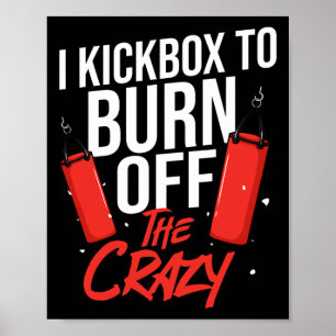 Affiche Entraînement de kickboxing Cardio Débutant Kickbox