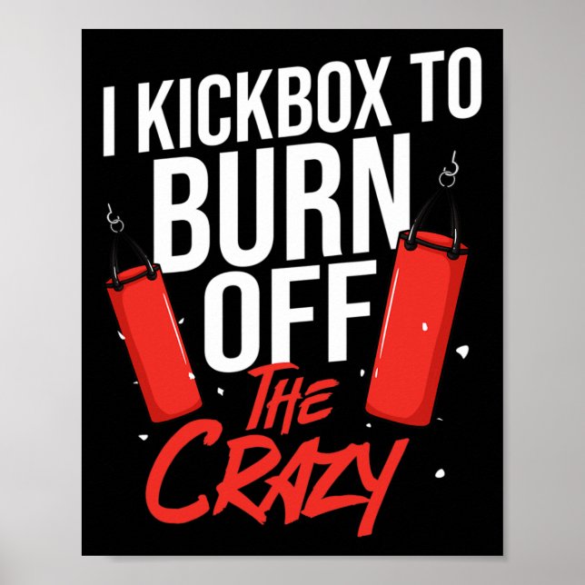 Affiche Entraînement de kickboxing Cardio Débutant Kickbox (Devant)