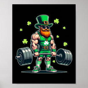 Affiche Entraînement de la Saint-Patrick Haltérophilie Sai