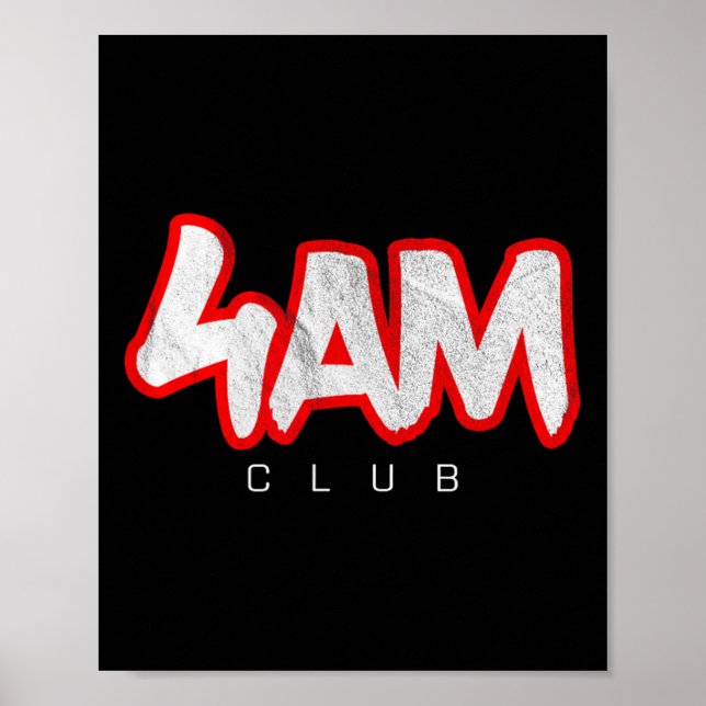 Affiche Entraînement du matin - Entraîneur personnel de fo (Devant)