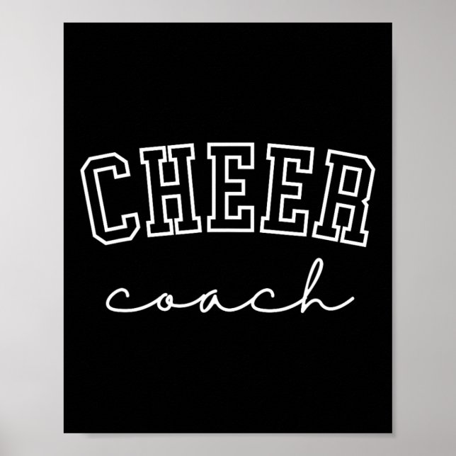 Affiche Entraîneur de cheerleading  (Devant)