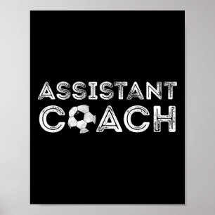 Affiche Entraîneur de football instantané Remerciement des