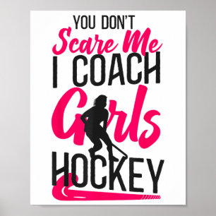 Affiche Entraîneur de hockey sur gazon Vous ne me faites p