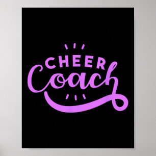 Affiche Entraîneur de pom-pom girls - Entraîneur de pom-po