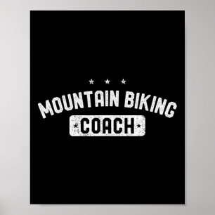 Affiche Entraîneur de VTT Vintage VTT