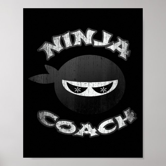Affiche Entraîneur Ninja Multitâche Team Entraîneur Confér (Devant)