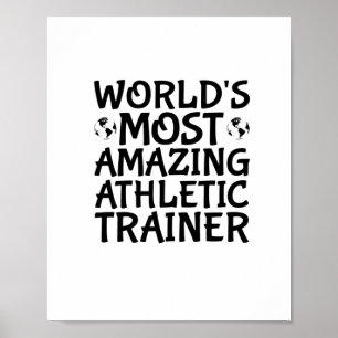 Affiche Entraîneur sportif le plus Extraordinaire du monde
