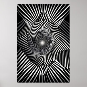 Affiche Entre les lignes et les dimensions
