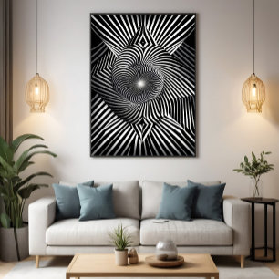 Affiche Entre les lignes et les dimensions