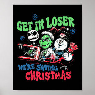 Affiche Entre, loser, nous sauvons le Père Noël, c'est Noë