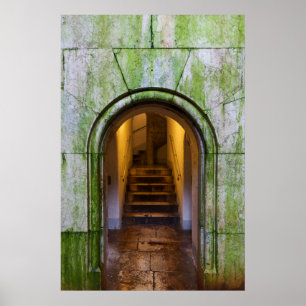 Affiche Entrée de la mine de sel souterraine