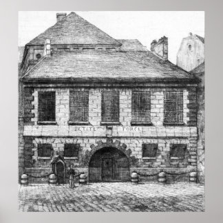 Affiche Entrée de la prison "La Petite Force"