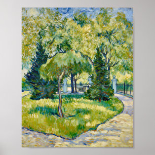 Affiche Entrée de Van Gogh dans le parc à Arles