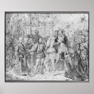 Affiche Entrée du dauphin, futur Charles V