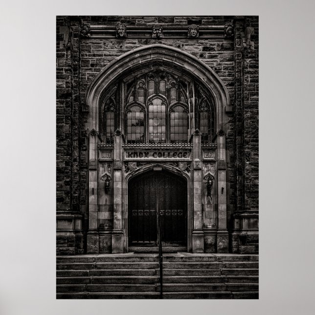 Affiche Entrée du Knox College n° 1 (Devant)