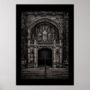 Affiche Entrée Knox College No 1 avec frontière