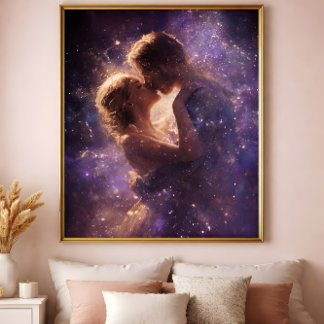 Affiche Entrelacés dans les Étoiles
