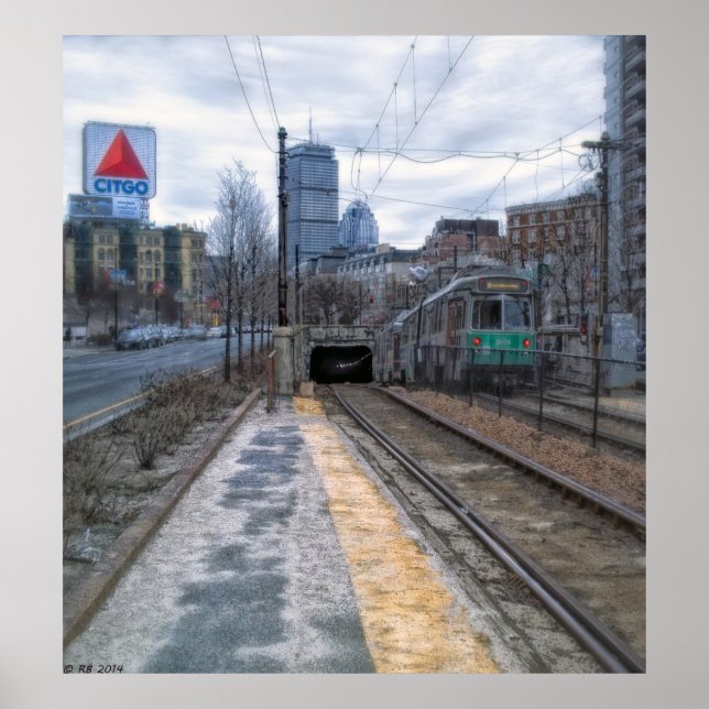 Affiche Entrez dans le tunnel (Devant)
