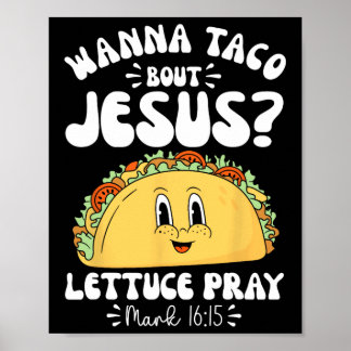 Affiche Envie de Taco Sur Jésus Cinco De Mayo Femmes Homme