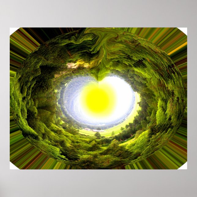 Affiche Environment art (Devant)