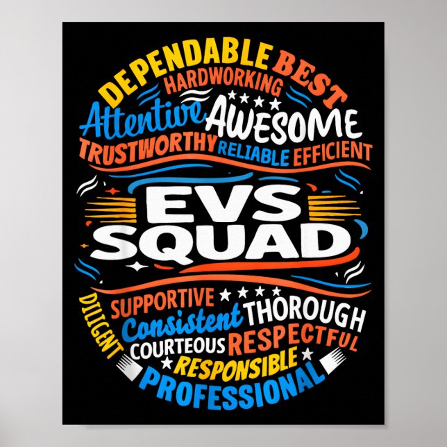 Affiche Environmental Services Squad Week Appreciation Fun (Devant)