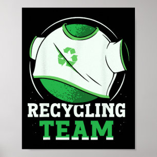 Affiche Environnement de Jour des terres de recyclage des