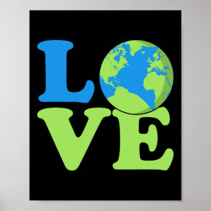 Affiche Environnement jour des terres Environnement écolog