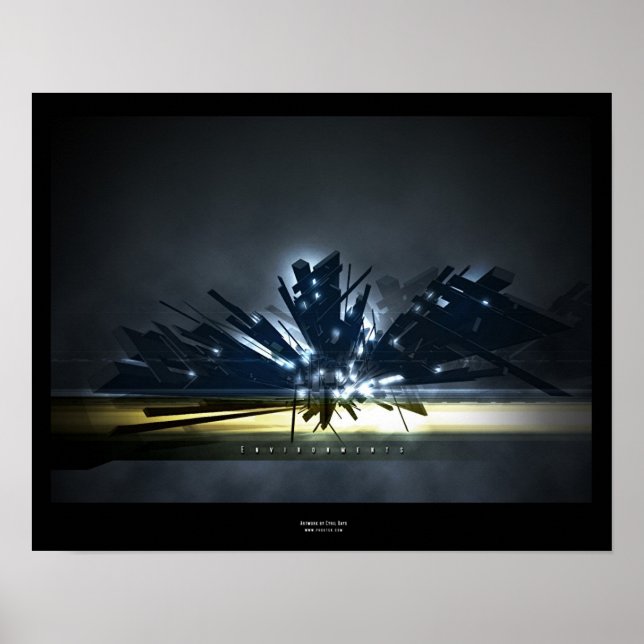 Affiche Environnements (Devant)