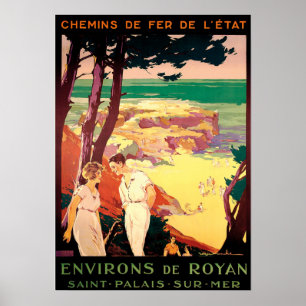 AFFICHE ENVIRONS DE ROYAN