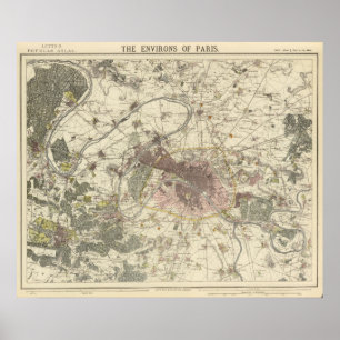 Affiche Environs Paris