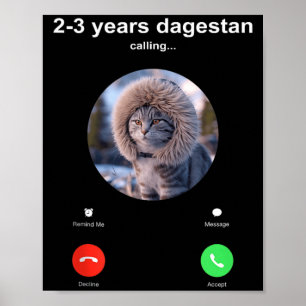 Affiche Envoyez-le 2-3 ans au Daghestan