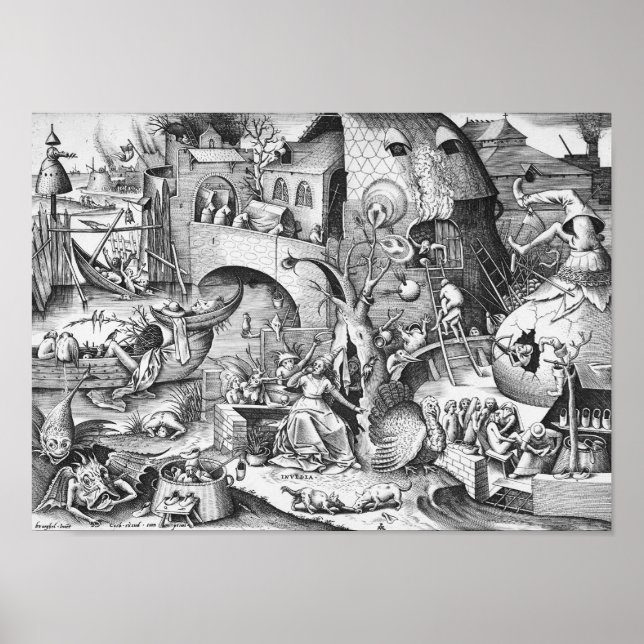 Affiche Envy (Invidia), Les Sept Péchés Mortels (Devant)