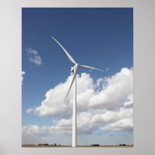 Affiche Éolienne