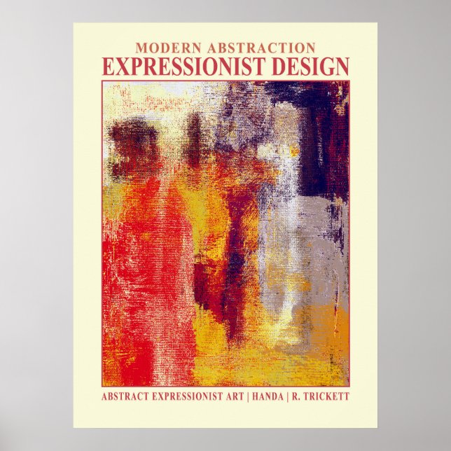 Affiche EP Expressionniste N° 1 (Devant)