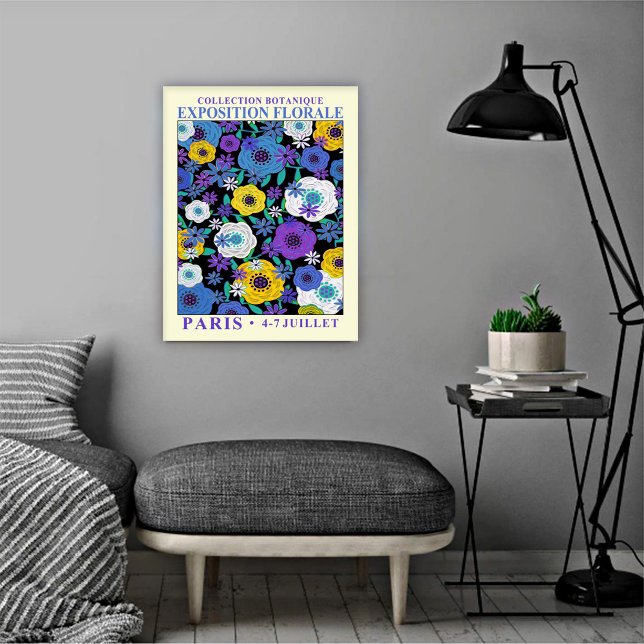 Affiche EP n° 8 de conception florale (Créateur téléchargé)