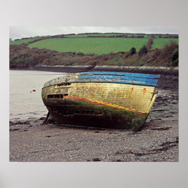 Affiche Épave de bateau (Devant)