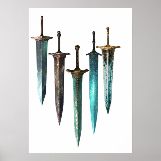 Affiche Épée au clair de lune (Devant)