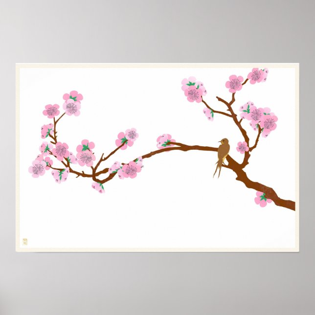 Affiche Épervier sur l'arbre (Devant)