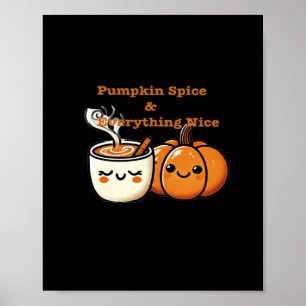 Affiche Épices citrouilles et tout Nice - Automne automne