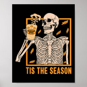 Affiche Épices citrouilles Pour Les Femmes C'Est La Saison