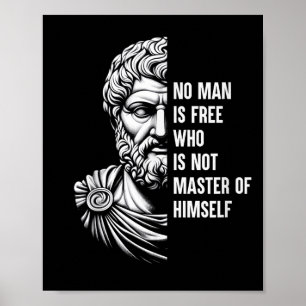 Affiche Epictetus Chemise grecque stoïque Philosophe Motiv