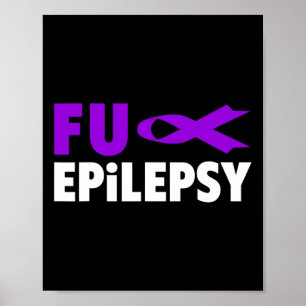 Affiche Épilepsie - Conscience de l'épilepsie de jour pour