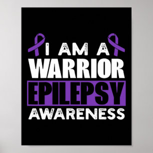 Affiche Epilepsie Guerrier Epilepsie Trouble de saisie Epi