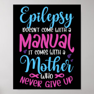 Affiche épilepsie ne vient pas avec un manuel il épilepsie