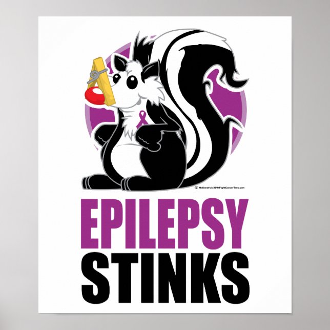 Affiche Épilepsie puant (Devant)