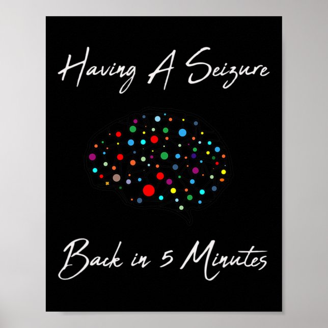 Affiche Epilepsy Awareness Having A Seizure  (Devant)