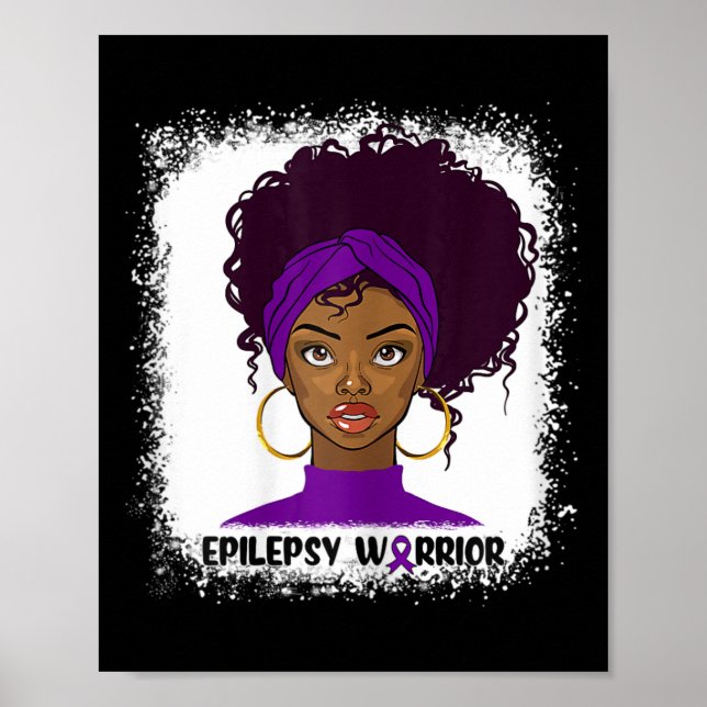 Affiche Epilepsy Warrior Fighor Support Epilepsy Awards (Devant)