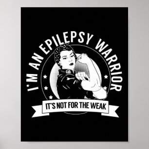 Affiche Epilepsy Warrior Nftw - Sensibilisation à l'épilep