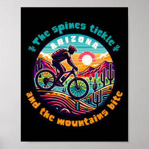 Affiche Épines de cactus chatouillent montagnes morsure ma